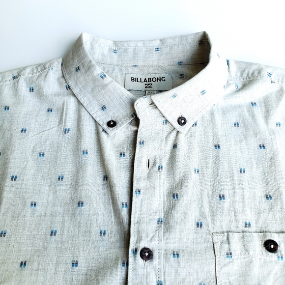 Billabong All Day Jacquard Short Sleeve Shirt NWT - Picture 6 of 9